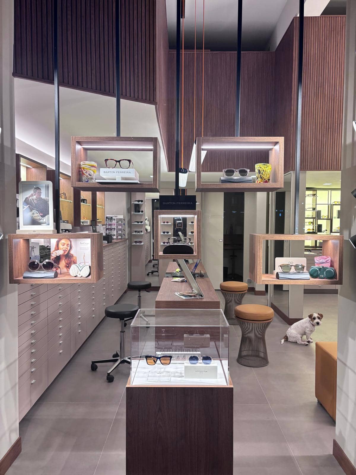 Buratti eyewear on Via Vincenzo Monti